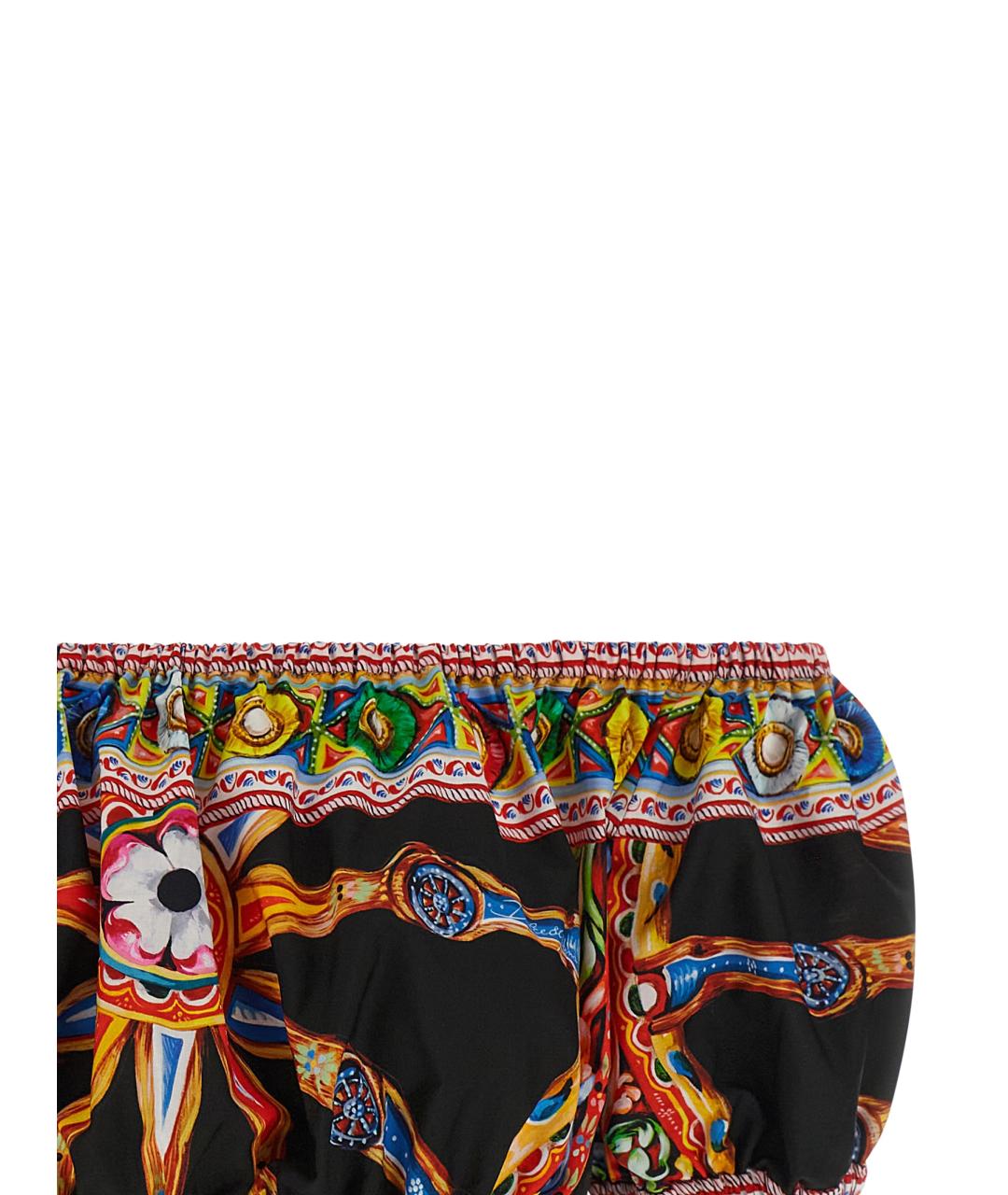 DOLCE&GABBANA Мульти хлопковая майка, фото 3