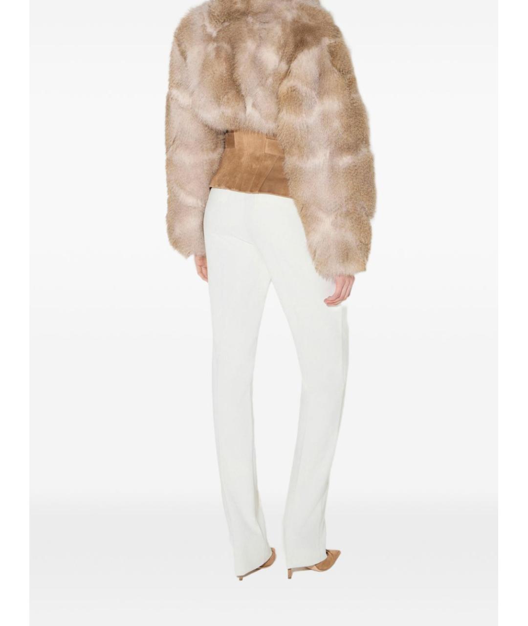 ELISABETTA FRANCHI Коричневая куртка, фото 3