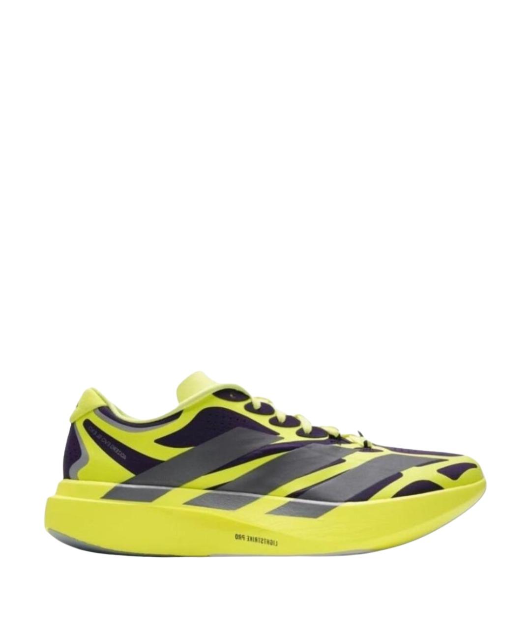 ADIDAS Зеленые текстильные низкие кроссовки / кеды, фото 1