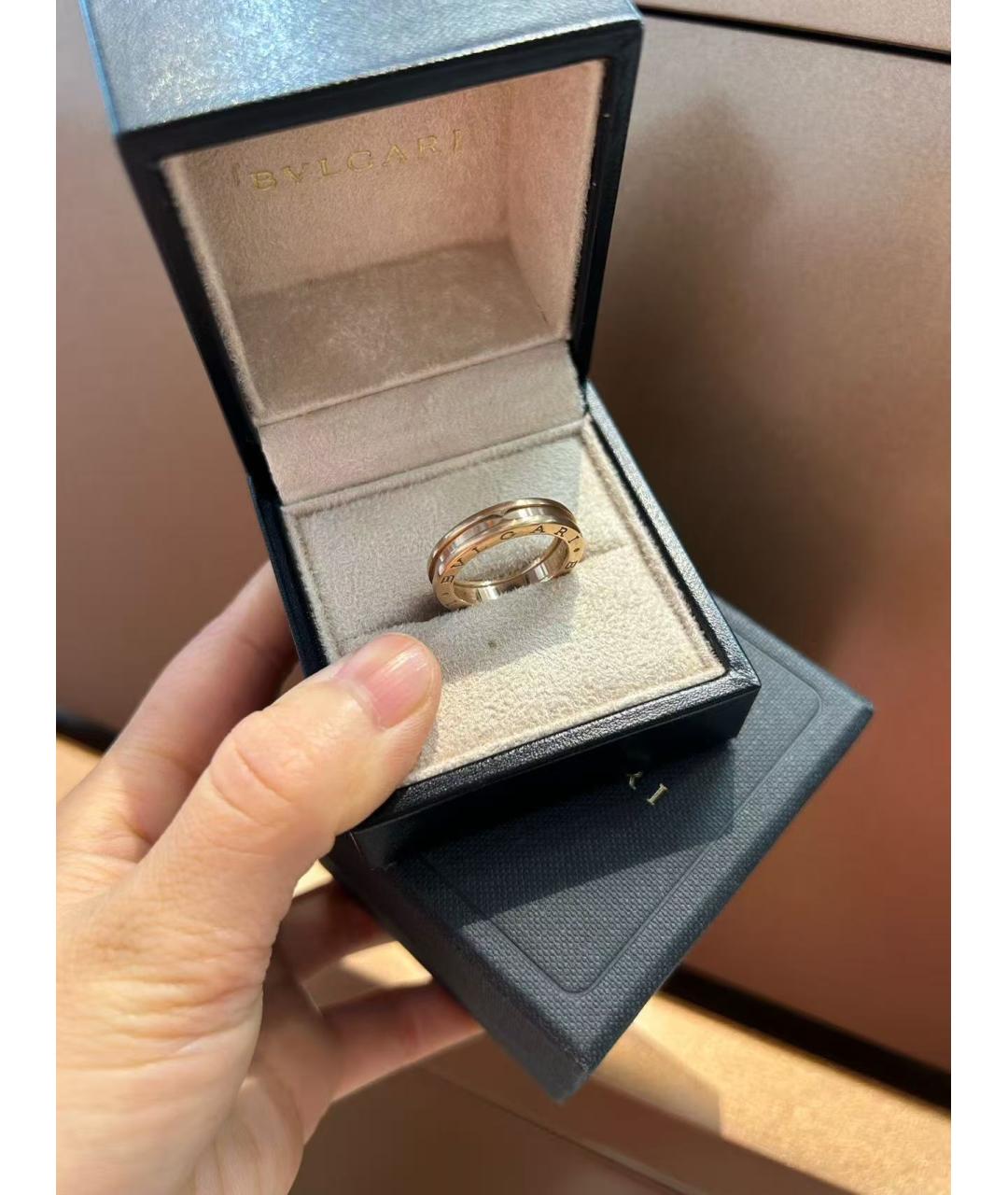 BVLGARI Золотое кольцо из розового золота, фото 2