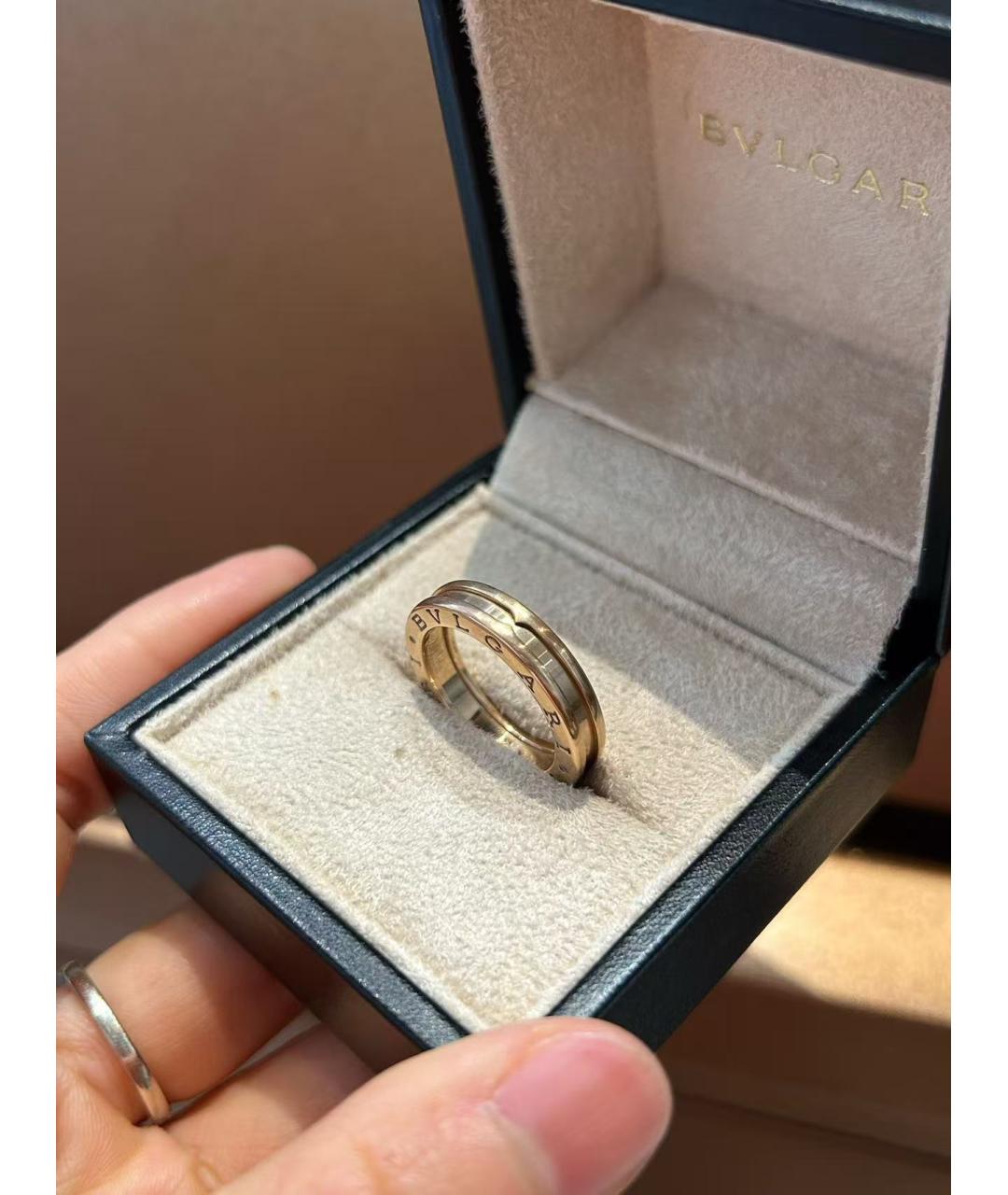 BVLGARI Золотое кольцо из розового золота, фото 3