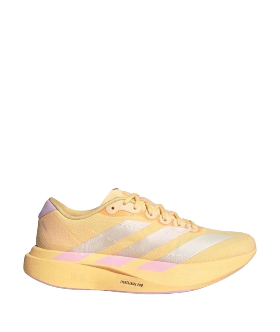 ADIDAS Бежевые текстильные низкие кроссовки / кеды, фото 1