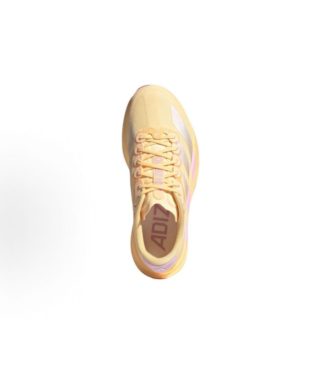 ADIDAS Бежевые текстильные низкие кроссовки / кеды, фото 3
