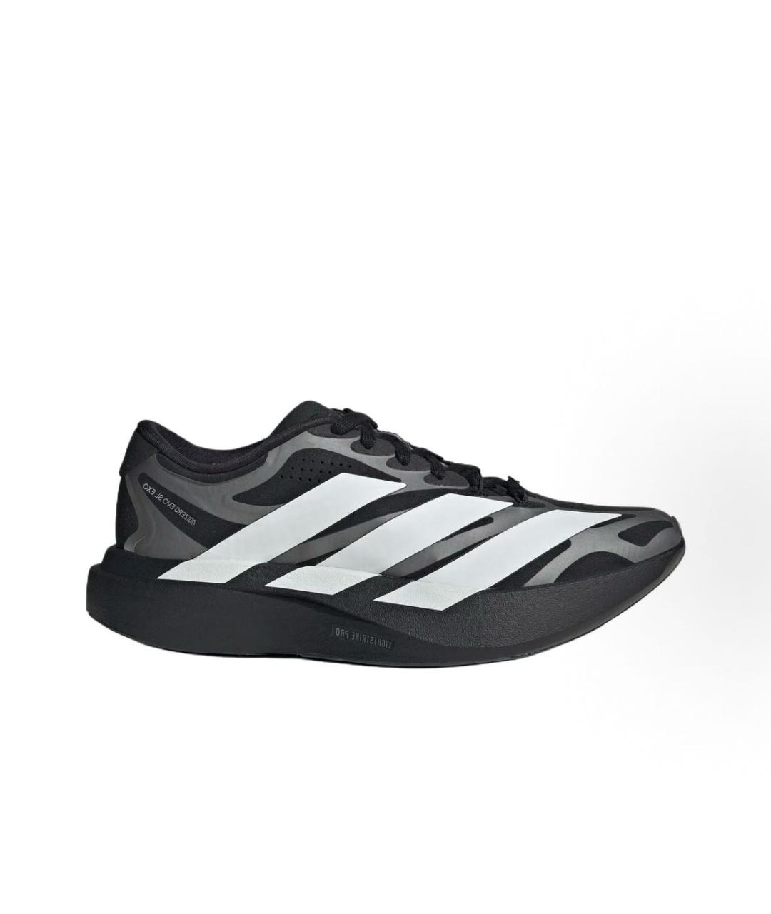 ADIDAS Черные текстильные низкие кроссовки / кеды, фото 5