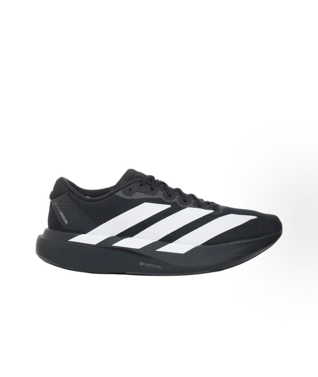 ADIDAS Черные текстильные низкие кроссовки / кеды, фото 7
