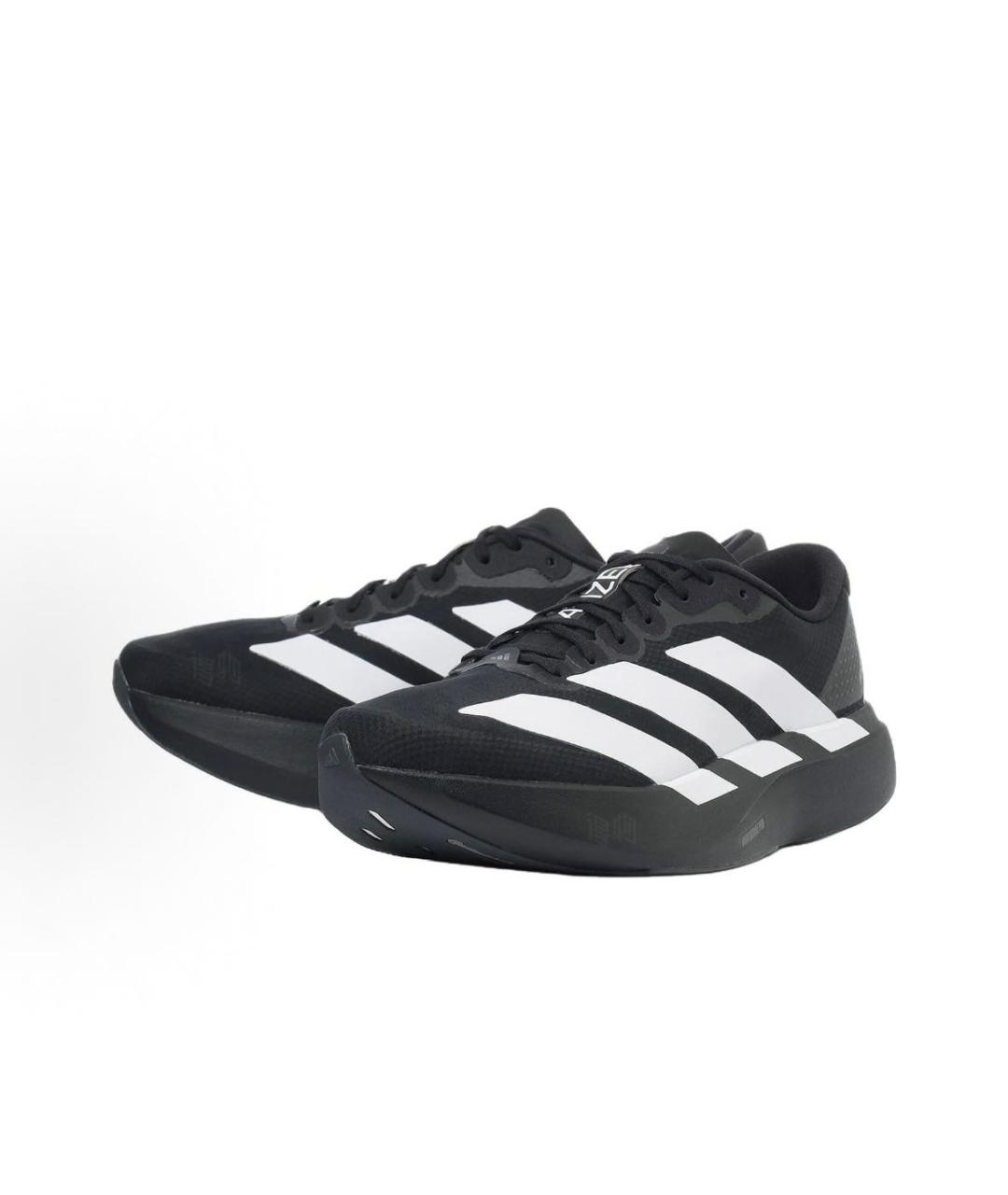 ADIDAS Черные текстильные низкие кроссовки / кеды, фото 3