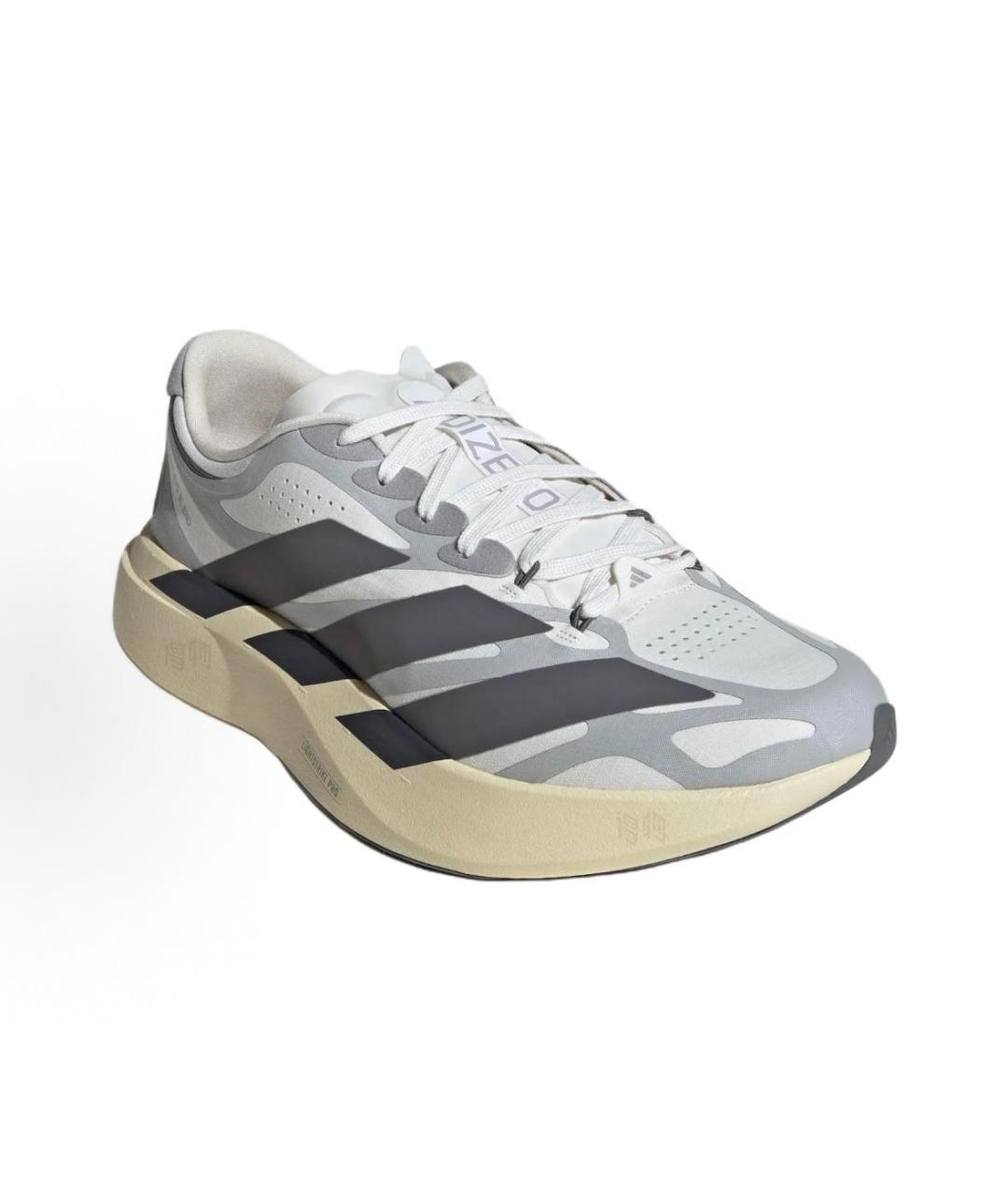 ADIDAS Бежевые текстильные низкие кроссовки / кеды, фото 3