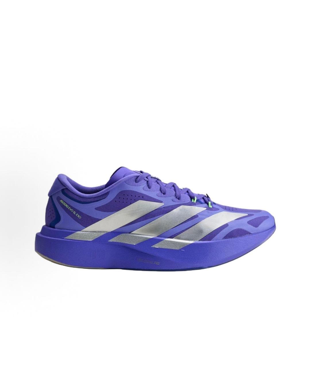 ADIDAS Фиолетовые текстильные низкие кроссовки / кеды, фото 5