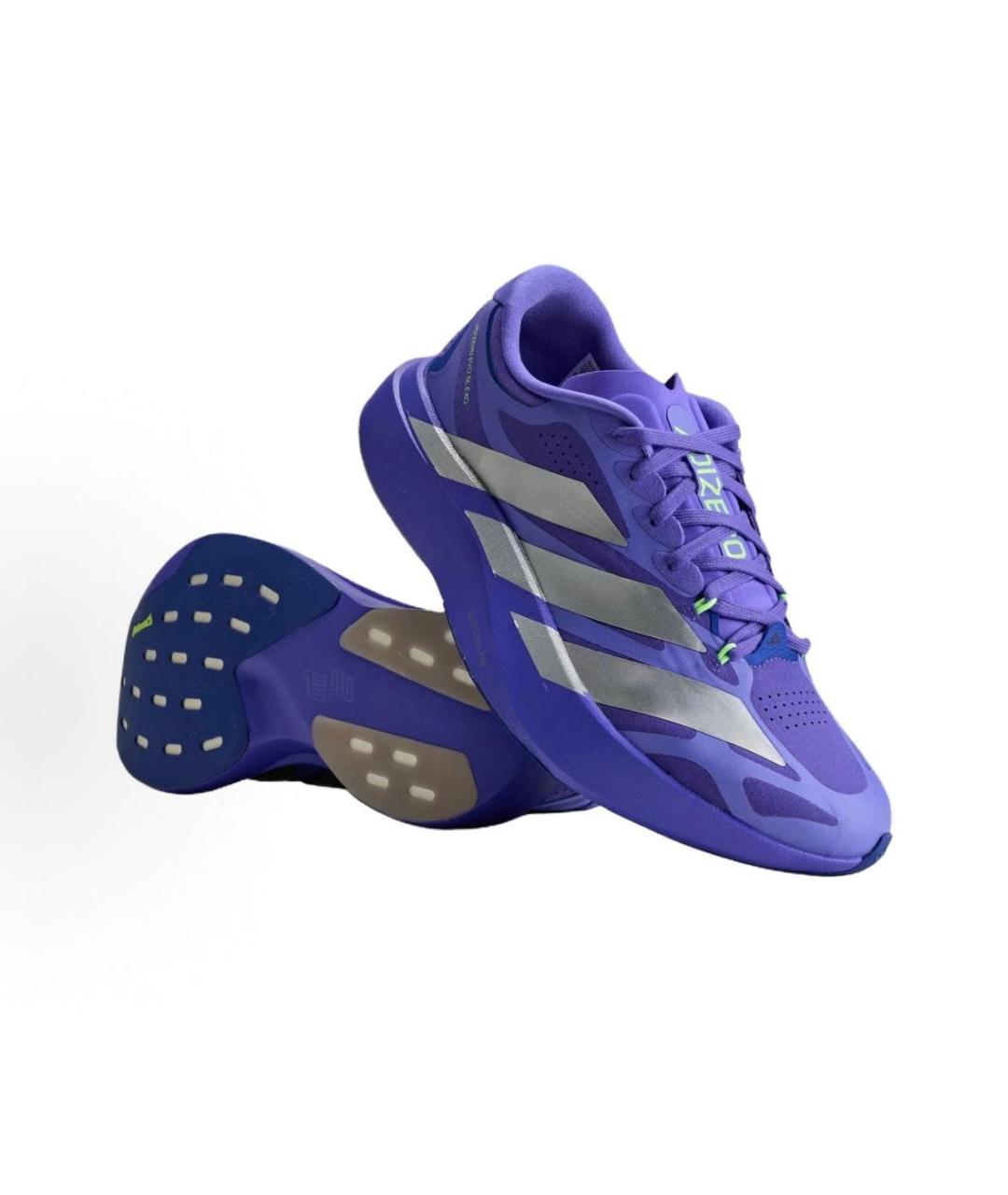 ADIDAS Фиолетовые текстильные низкие кроссовки / кеды, фото 4