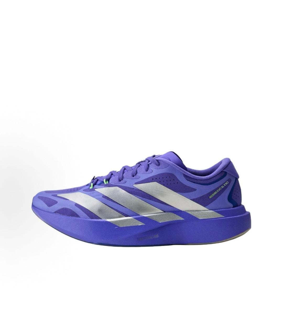 ADIDAS Фиолетовые текстильные низкие кроссовки / кеды, фото 2