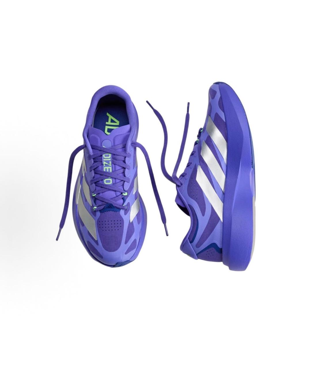 ADIDAS Фиолетовые текстильные низкие кроссовки / кеды, фото 3