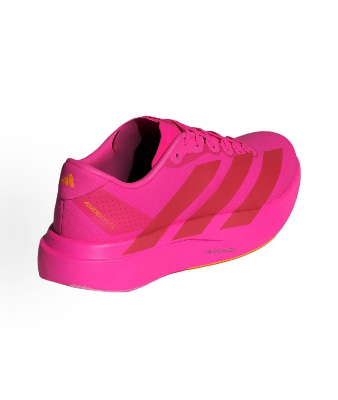 ADIDAS Розовые текстильные низкие кроссовки / кеды, фото 5
