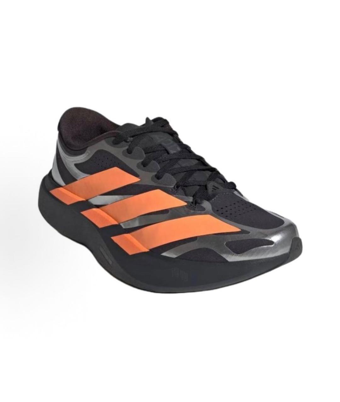ADIDAS Черные текстильные низкие кроссовки / кеды, фото 3