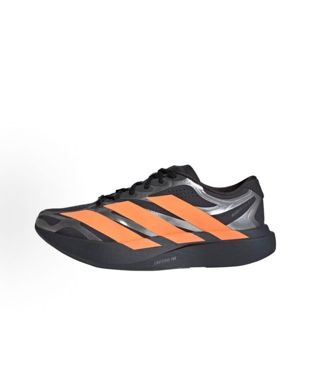 ADIDAS Черные текстильные низкие кроссовки / кеды, фото 2
