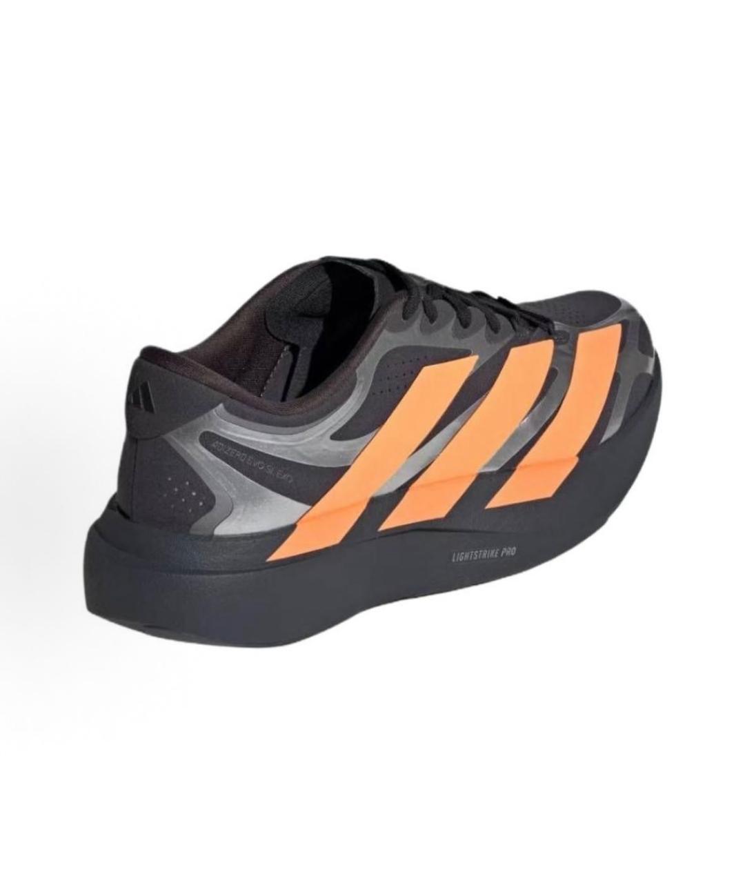 ADIDAS Черные текстильные низкие кроссовки / кеды, фото 5