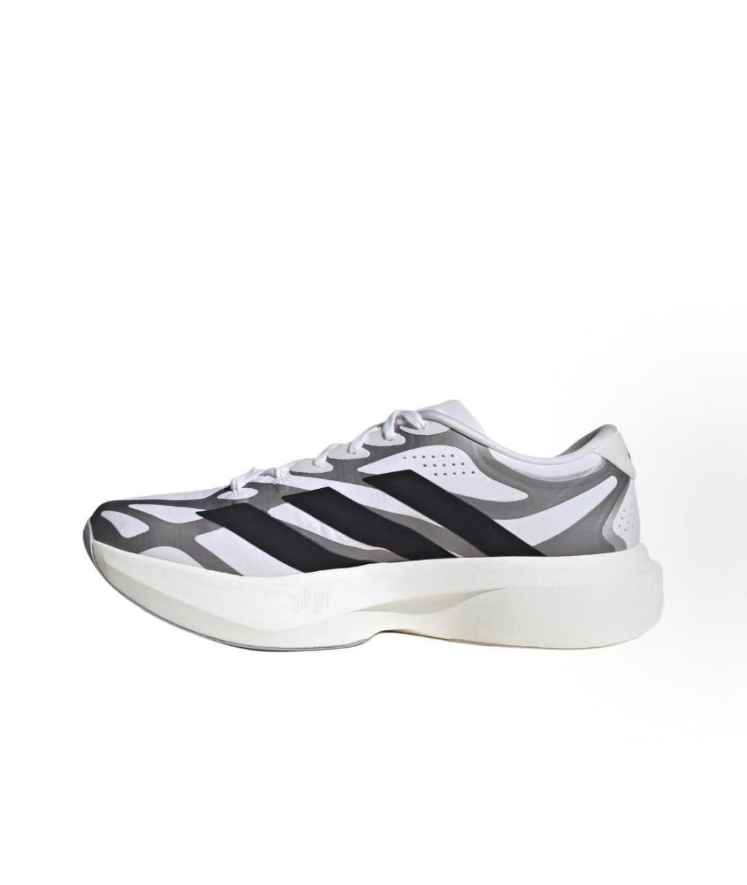 ADIDAS Белые текстильные низкие кроссовки / кеды, фото 2