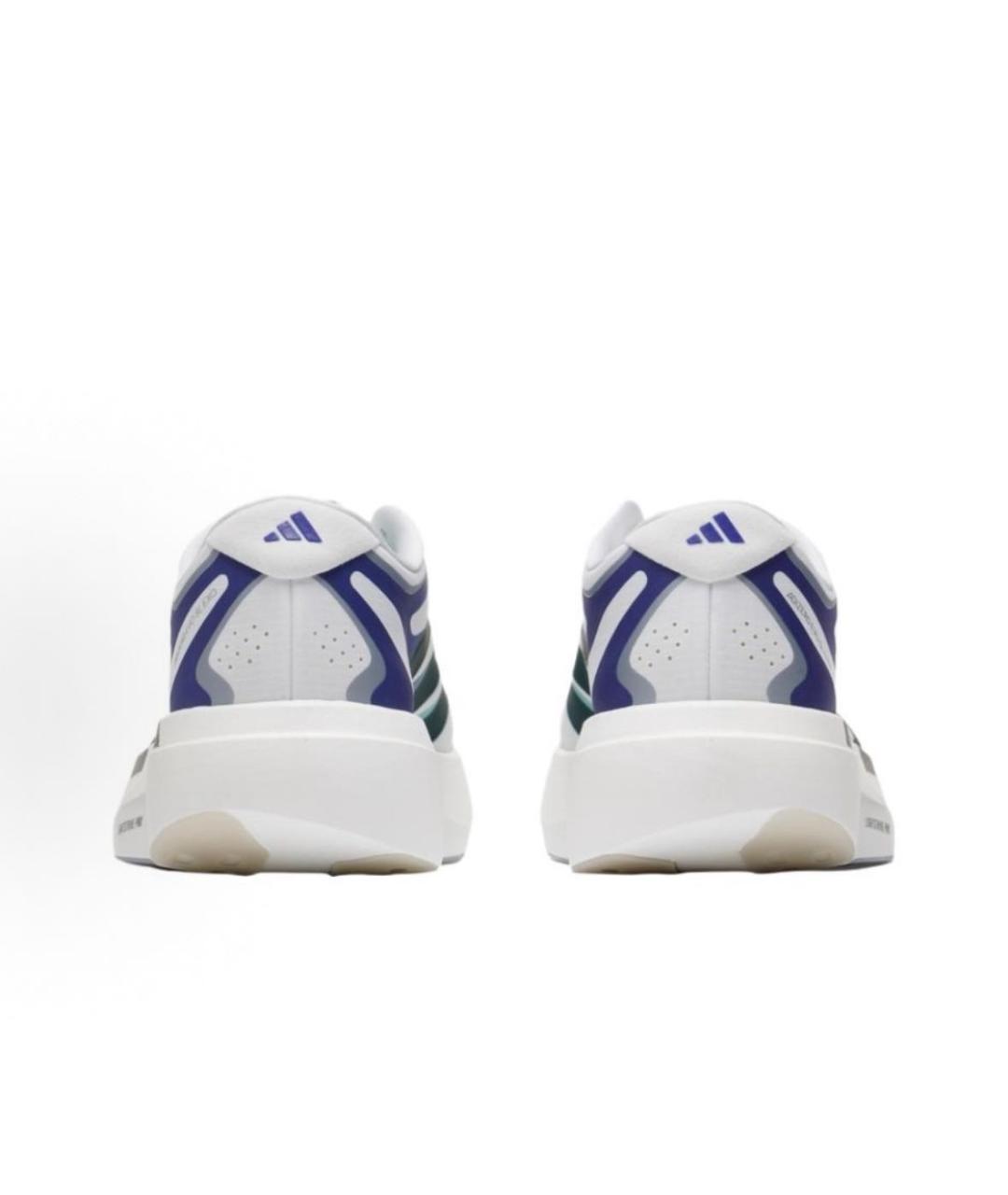 ADIDAS Белые текстильные низкие кроссовки / кеды, фото 4