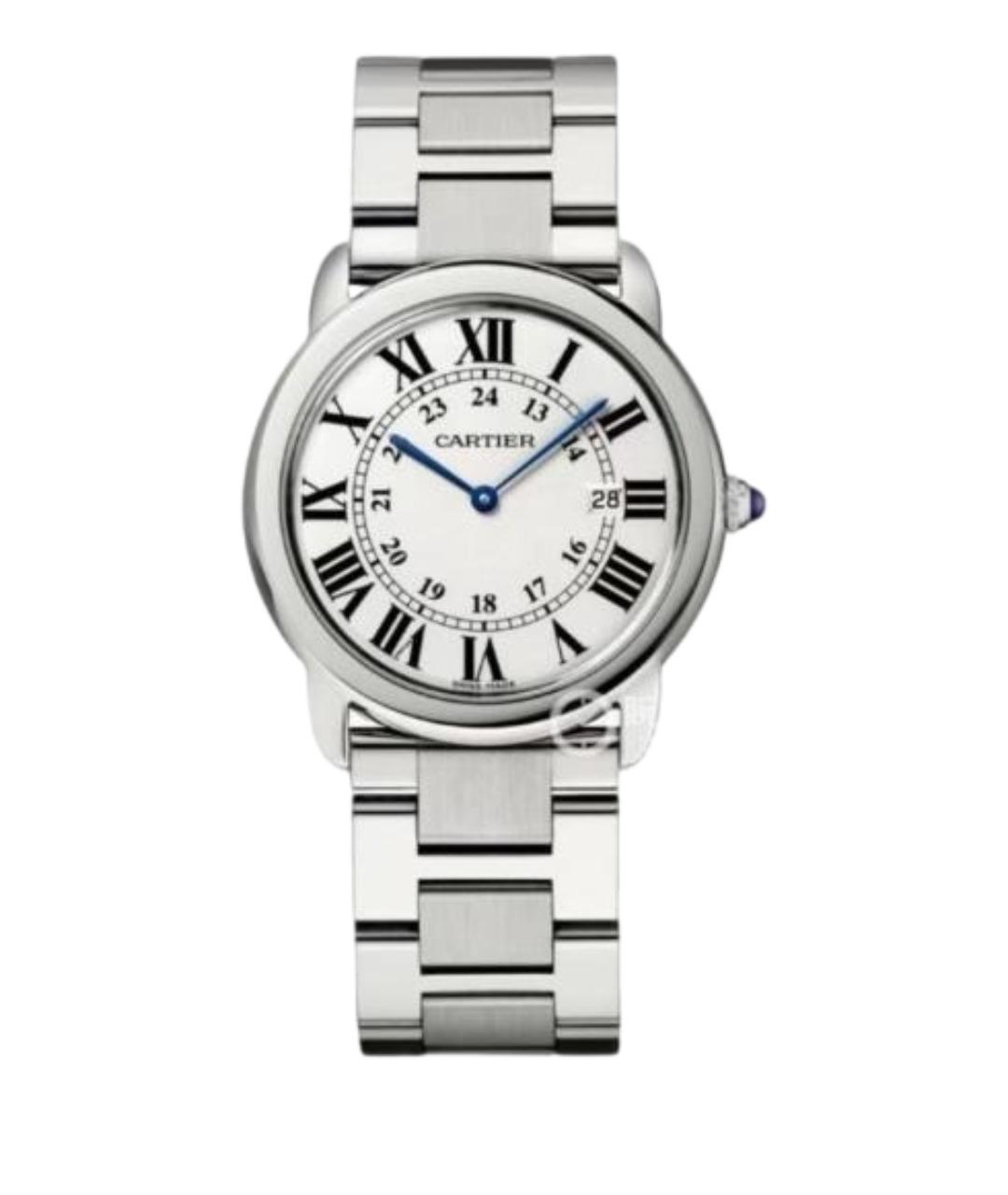 CARTIER Серебряные часы, фото 1