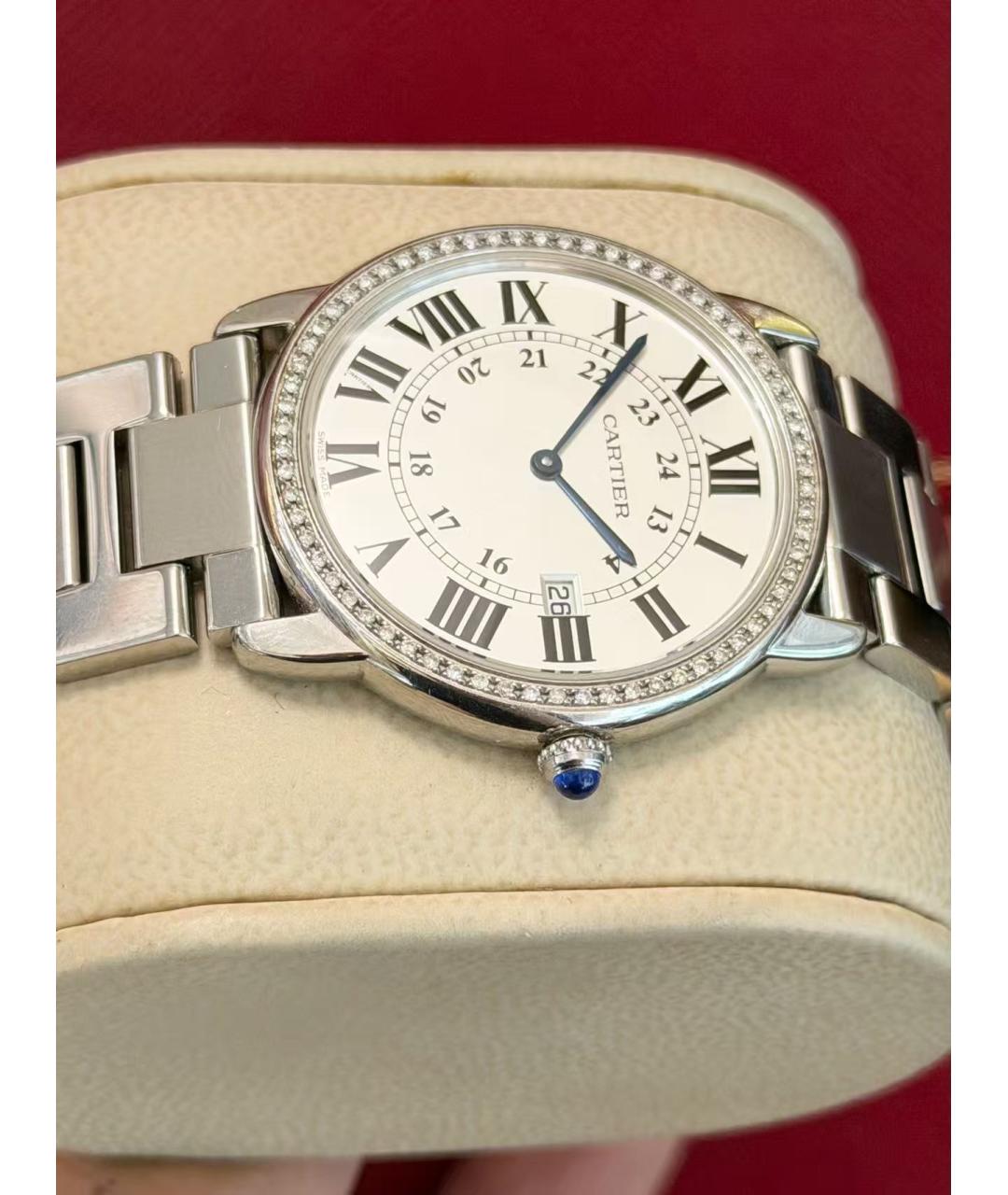 CARTIER Серебряные часы, фото 5