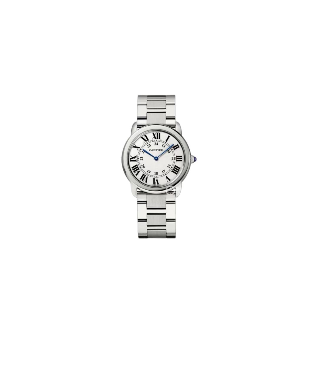 CARTIER Серебряные часы, фото 6