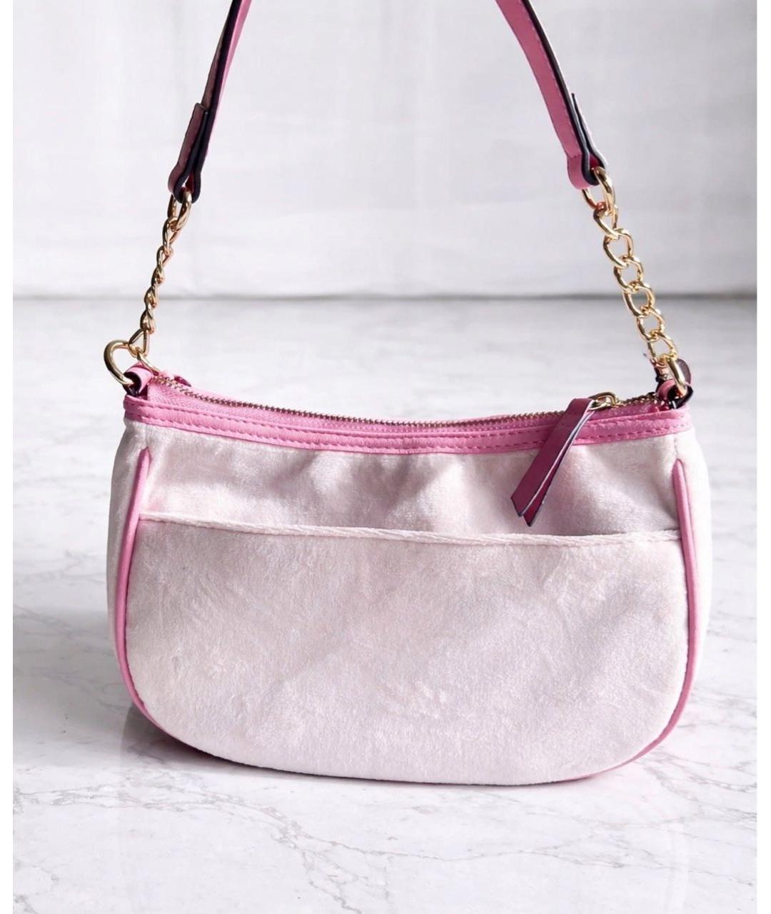 JUICY COUTURE Розовая сумка с короткими ручками, фото 4