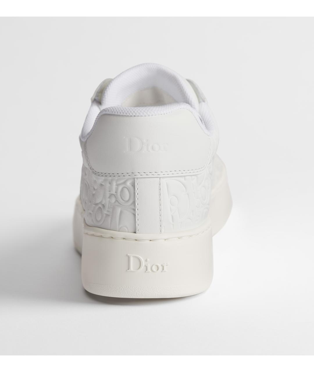 CHRISTIAN DIOR Белые кожаные кроссовки, фото 3