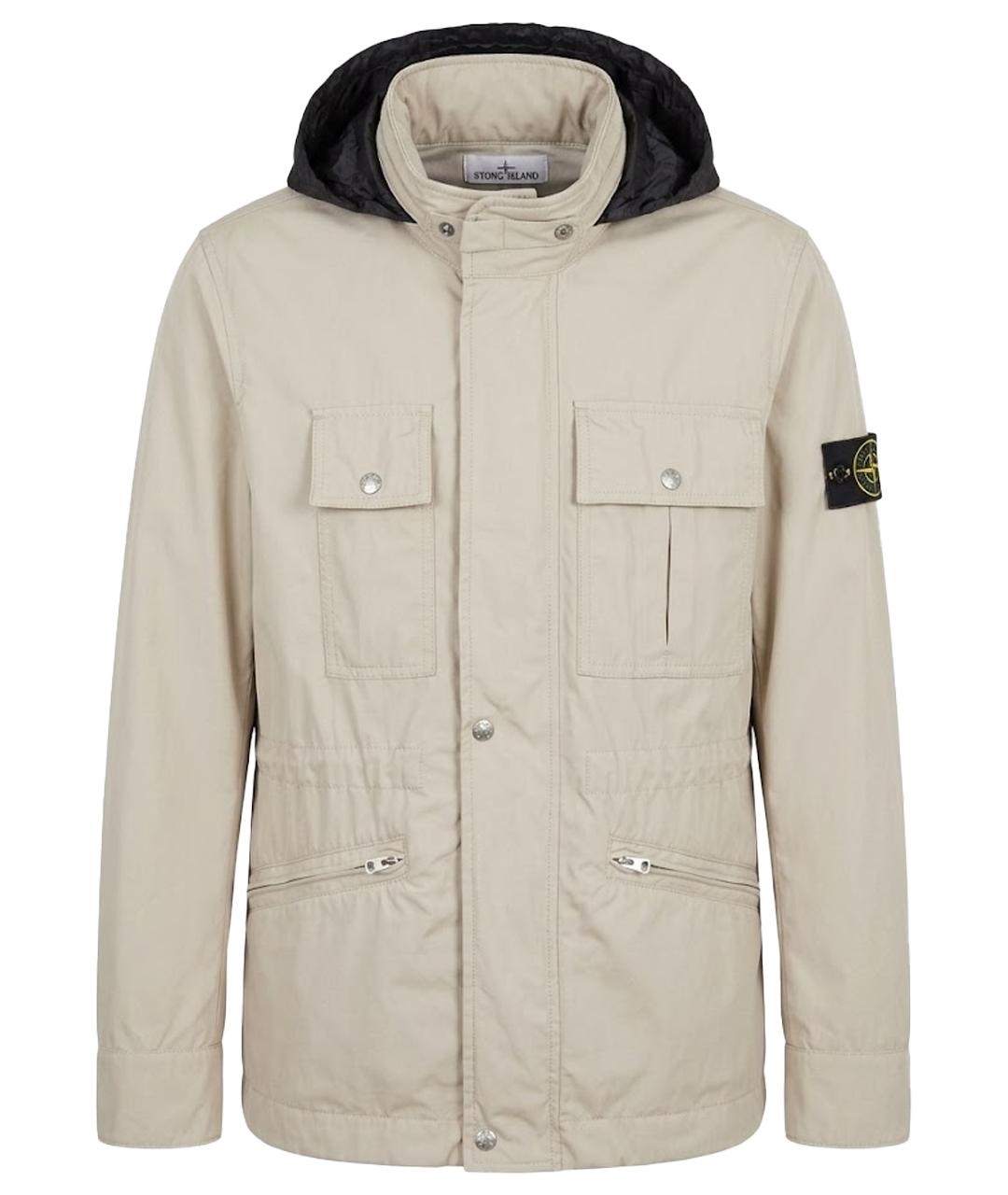 STONE ISLAND Бежевая куртка, фото 1