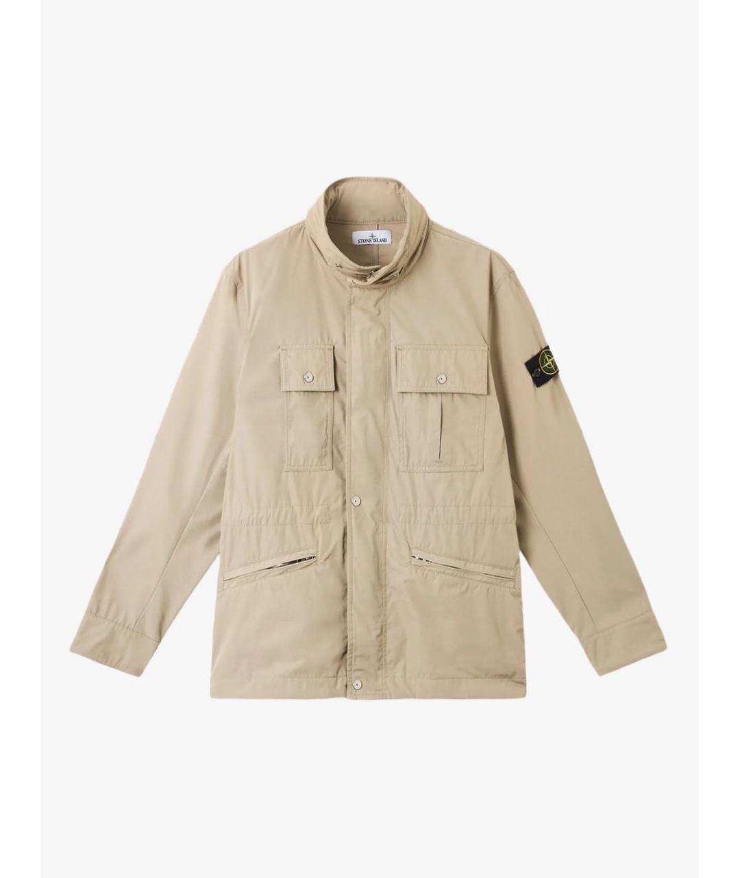 STONE ISLAND Бежевая куртка, фото 2