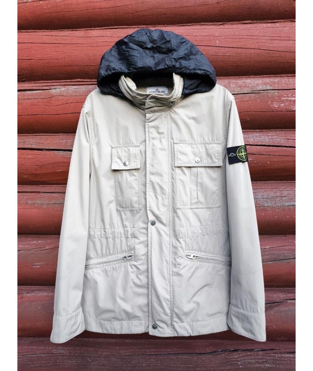 STONE ISLAND Бежевая куртка, фото 8