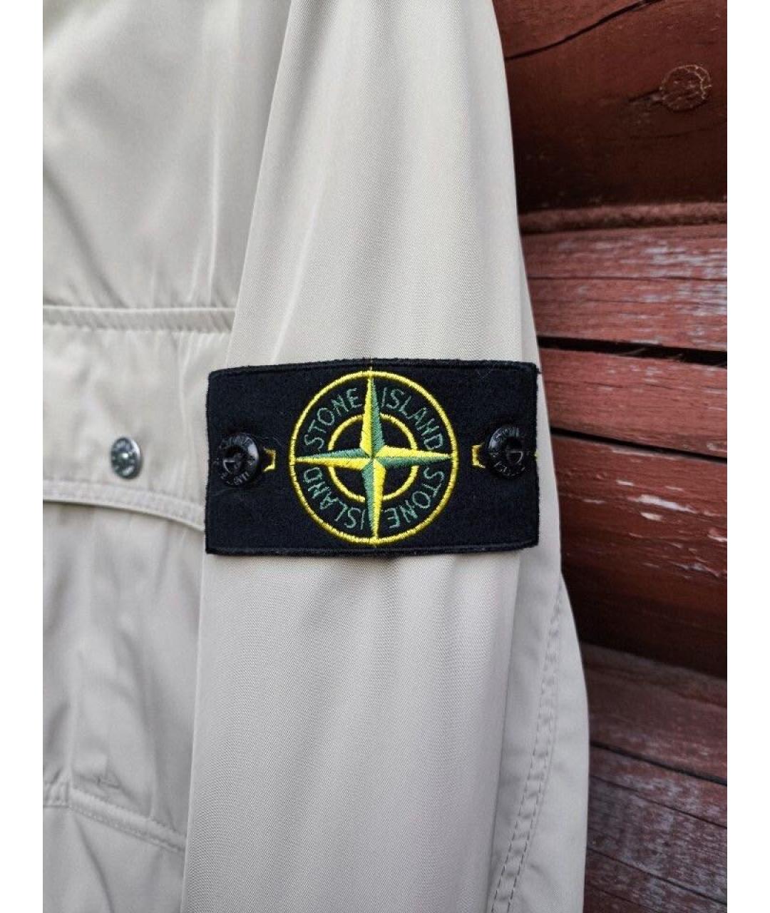 STONE ISLAND Бежевая куртка, фото 3