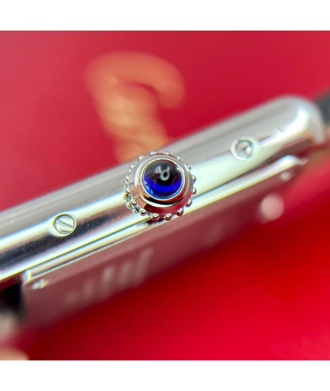 CARTIER Черные часы, фото 4