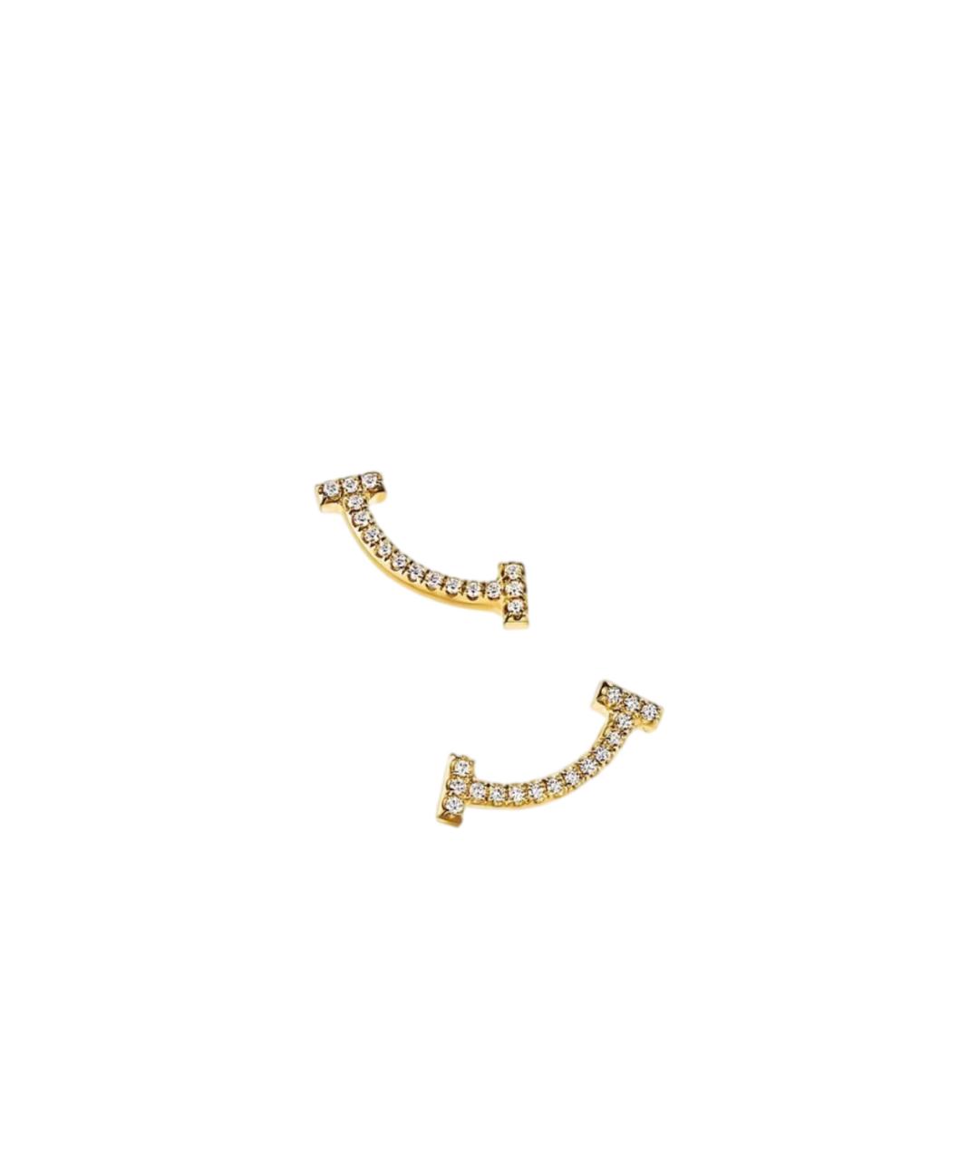 TIFFANY&CO Золотые серьги, фото 1