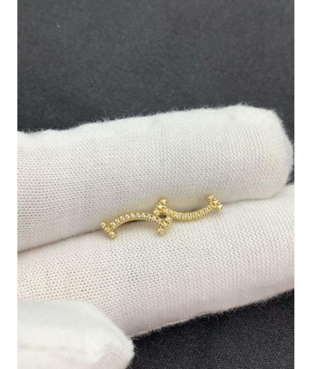TIFFANY&CO Золотые серьги, фото 3