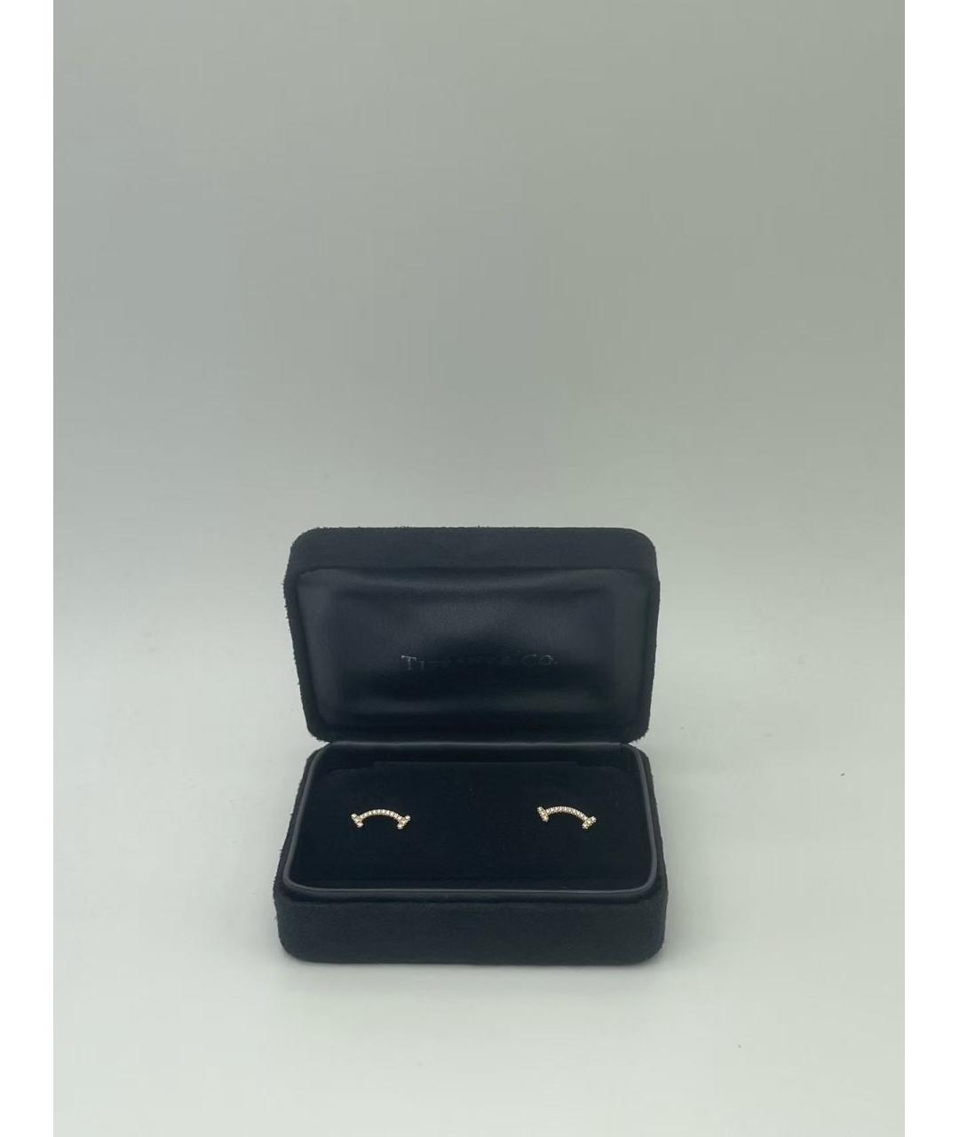 TIFFANY&CO Золотые серьги, фото 5