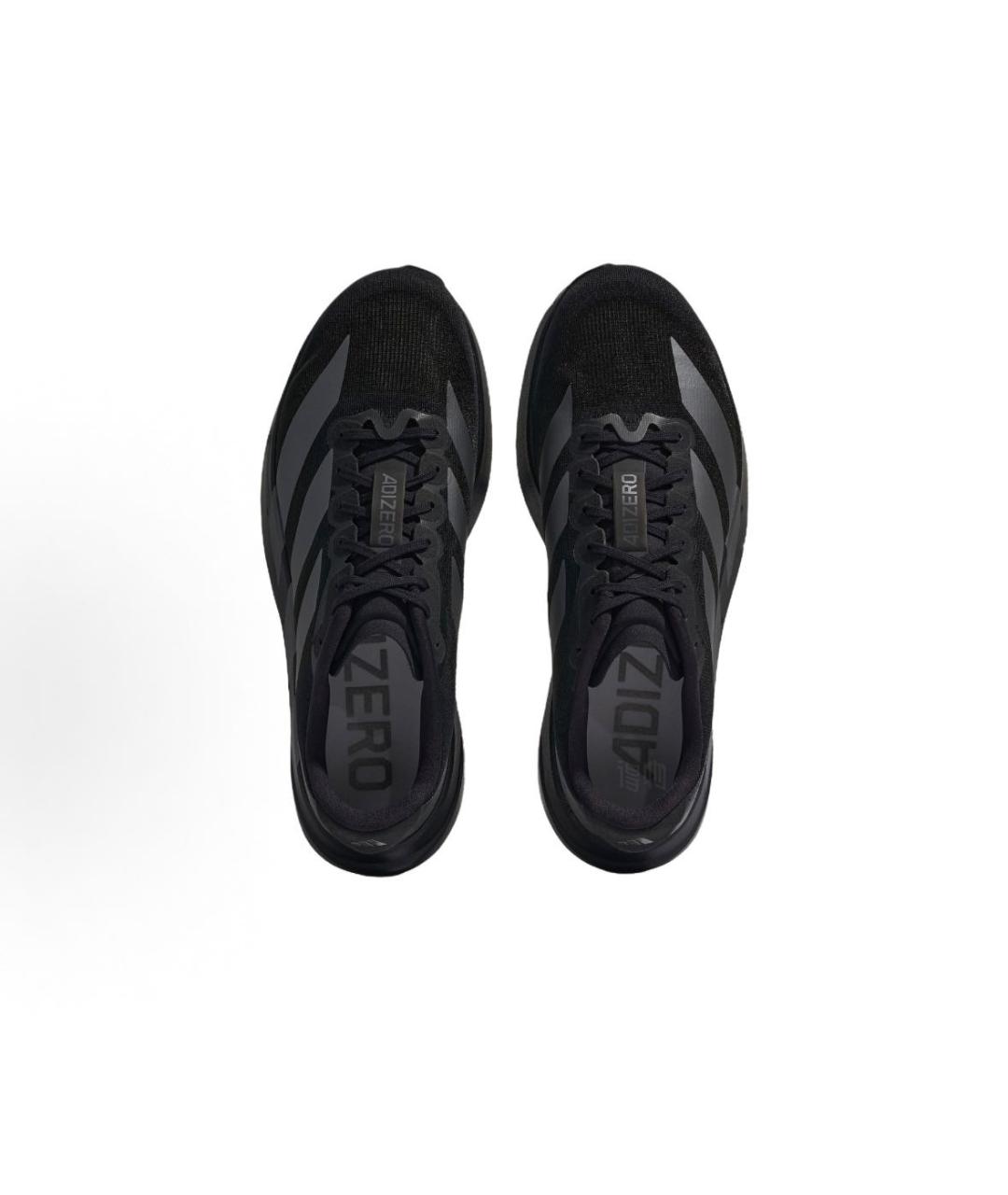 ADIDAS Черные текстильные низкие кроссовки / кеды, фото 3