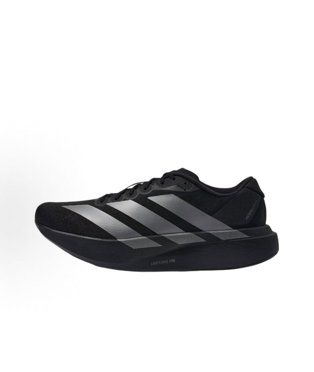 ADIDAS Черные текстильные низкие кроссовки / кеды, фото 2