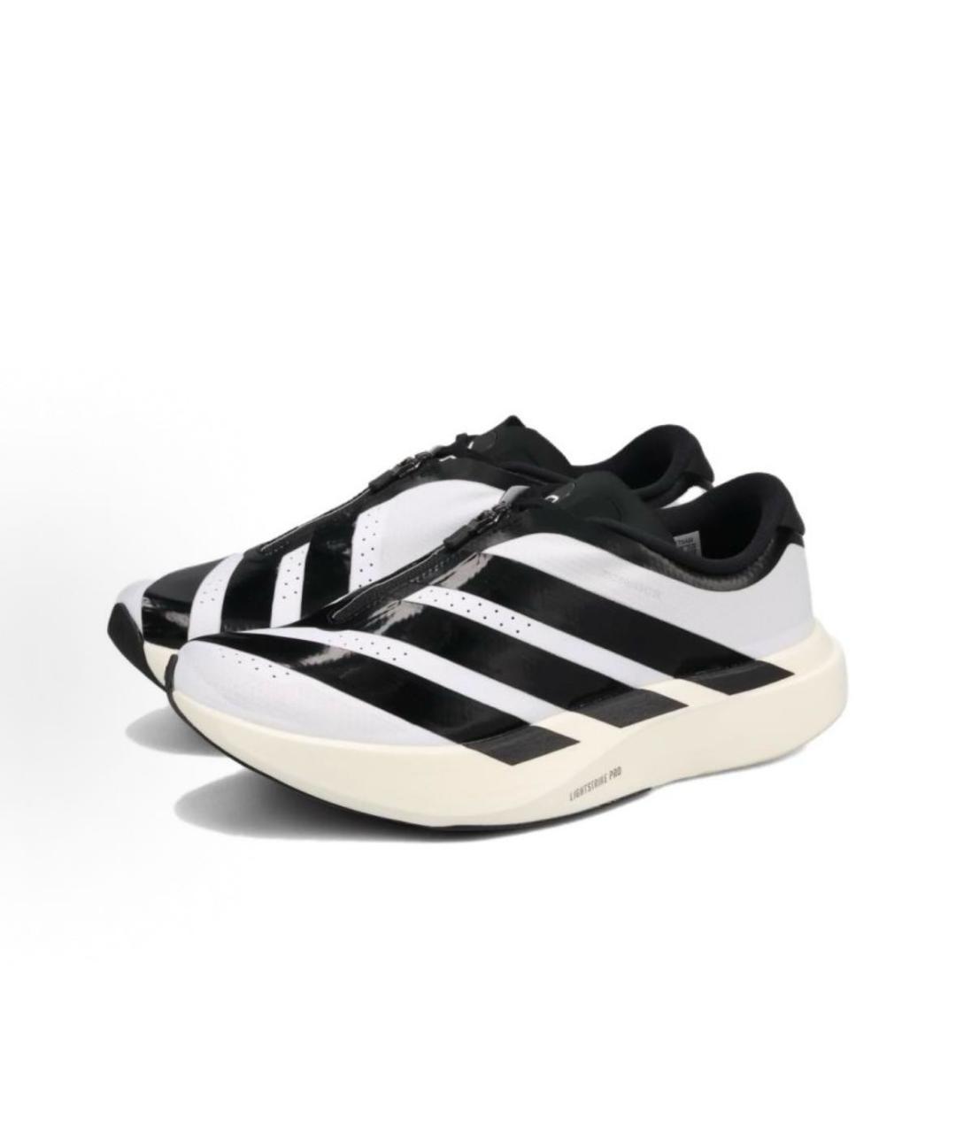 ADIDAS Белые текстильные низкие кроссовки / кеды, фото 4