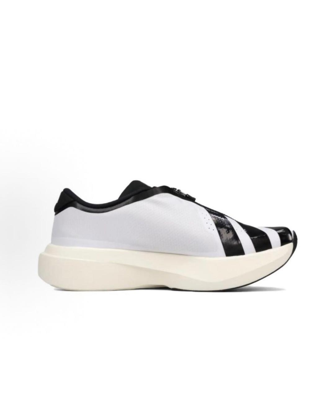ADIDAS Белые текстильные низкие кроссовки / кеды, фото 3