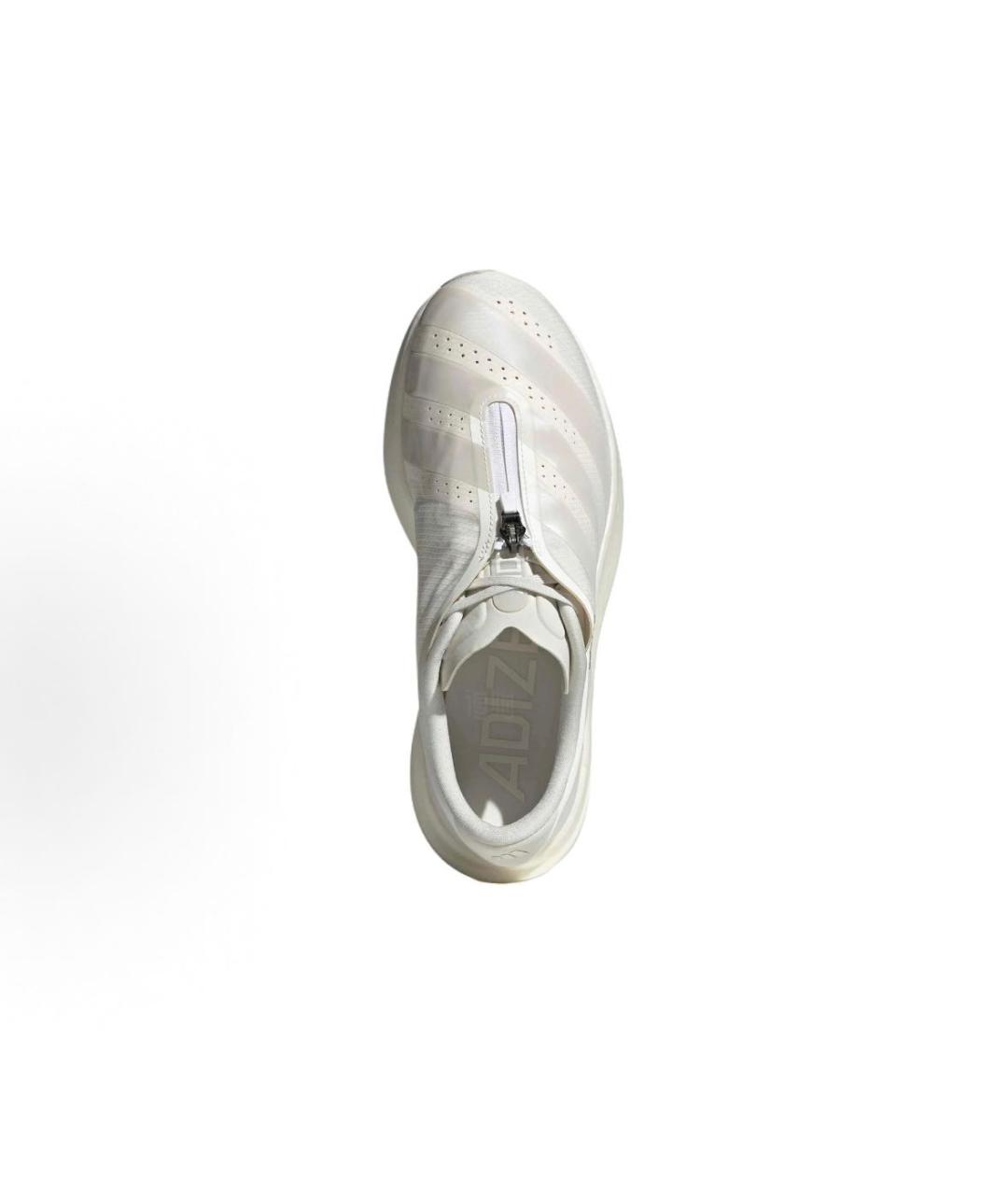 ADIDAS Белые текстильные низкие кроссовки / кеды, фото 3