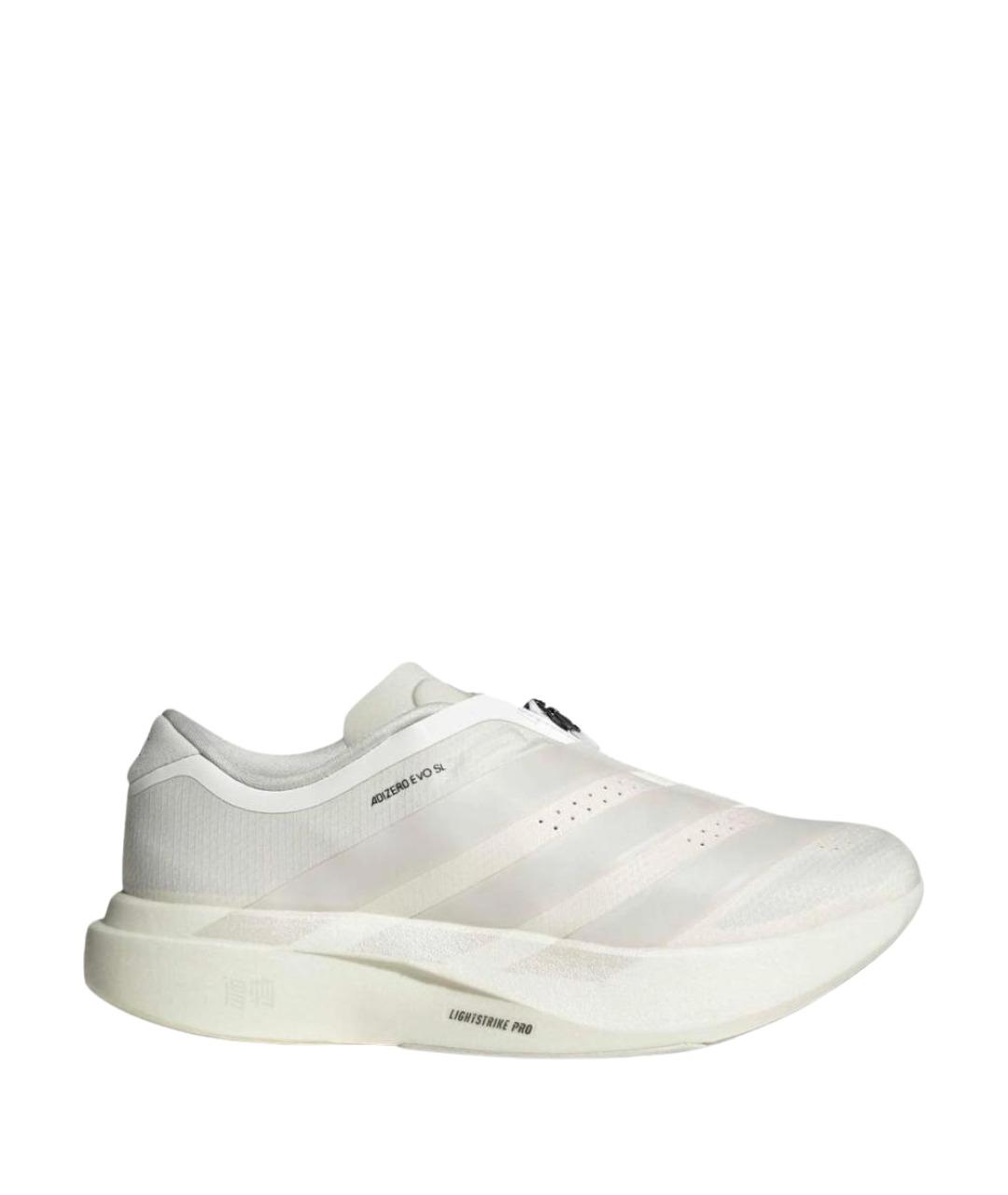 ADIDAS Белые текстильные низкие кроссовки / кеды, фото 1