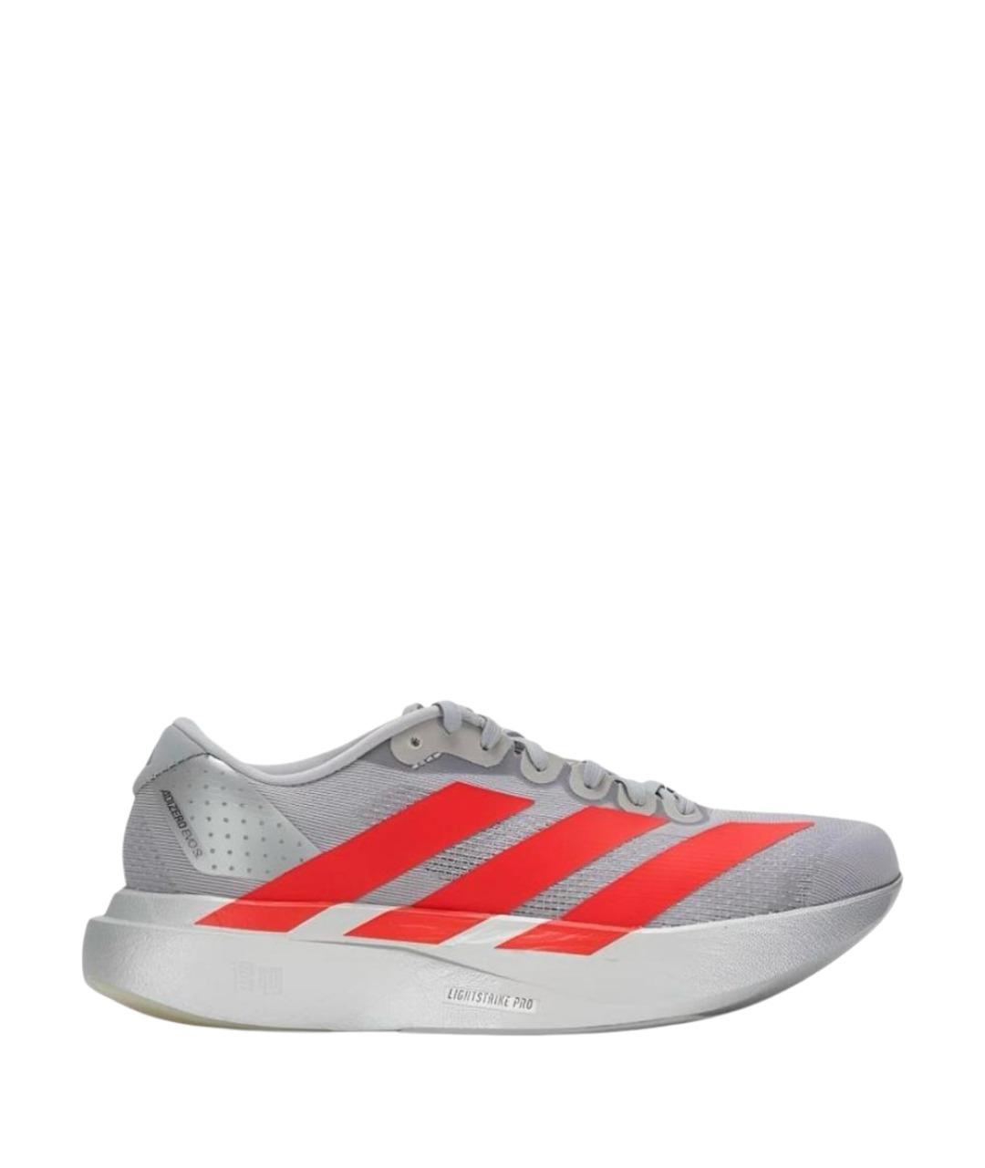 ADIDAS Серые текстильные низкие кроссовки / кеды, фото 1