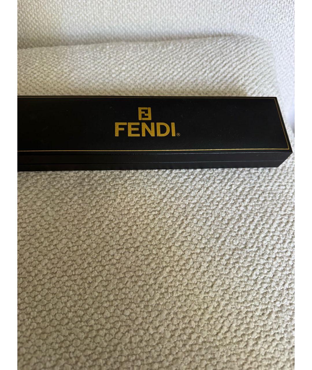 FENDI Черные часы, фото 4