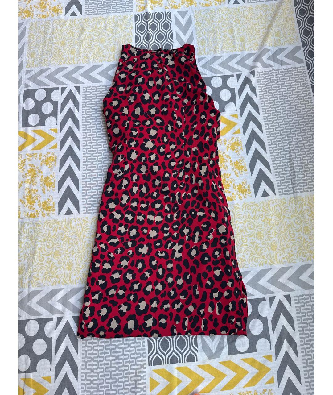 MOSCHINO Красное полиэстеровое платье, фото 2