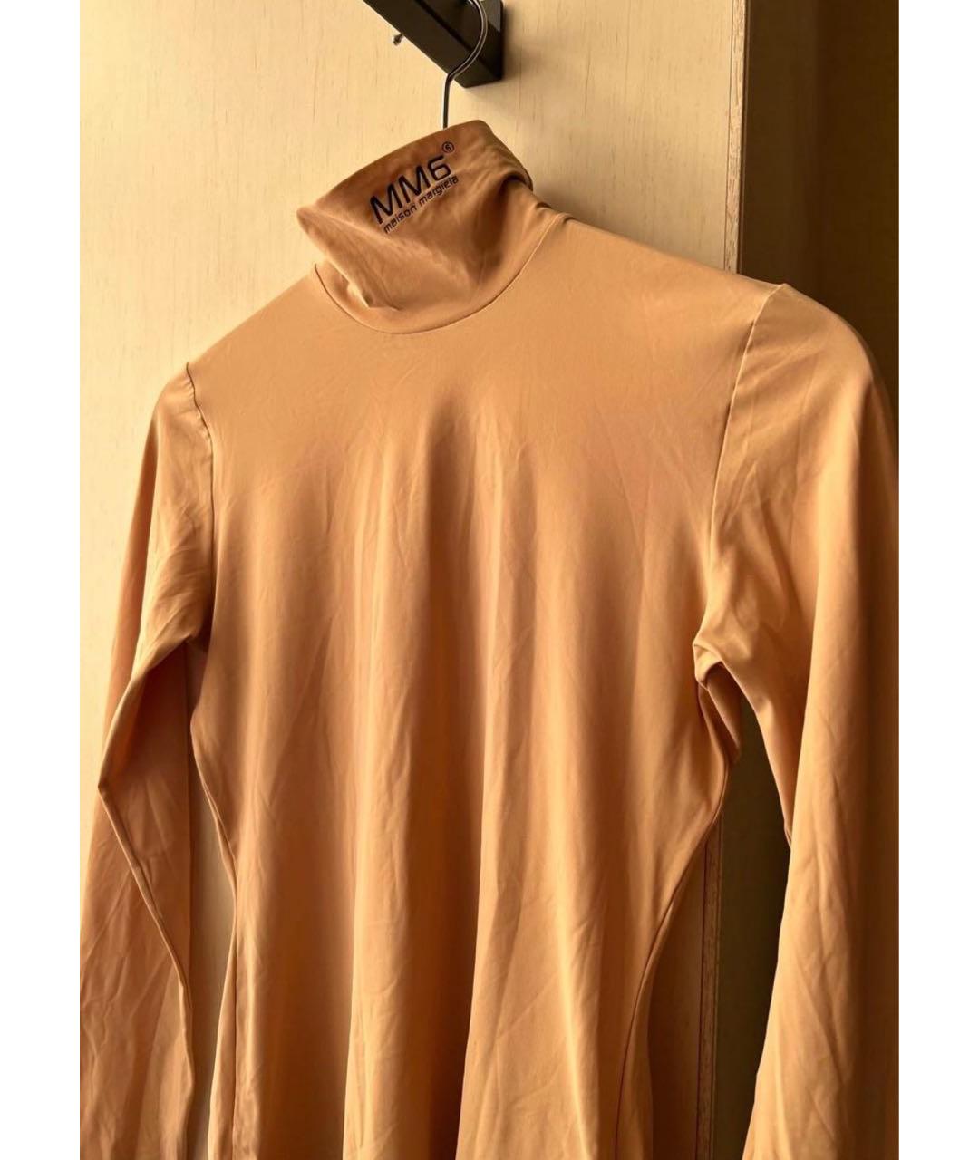 MM6 MAISON MARGIELA Бежевая водолазка, фото 8