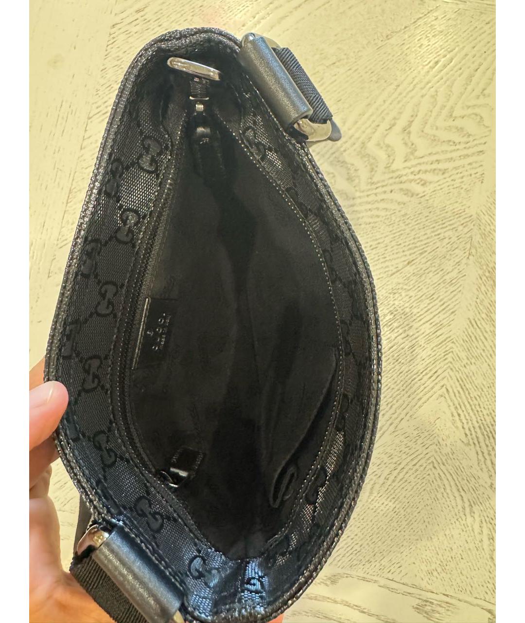 GUCCI Черная сумка на плечо, фото 4
