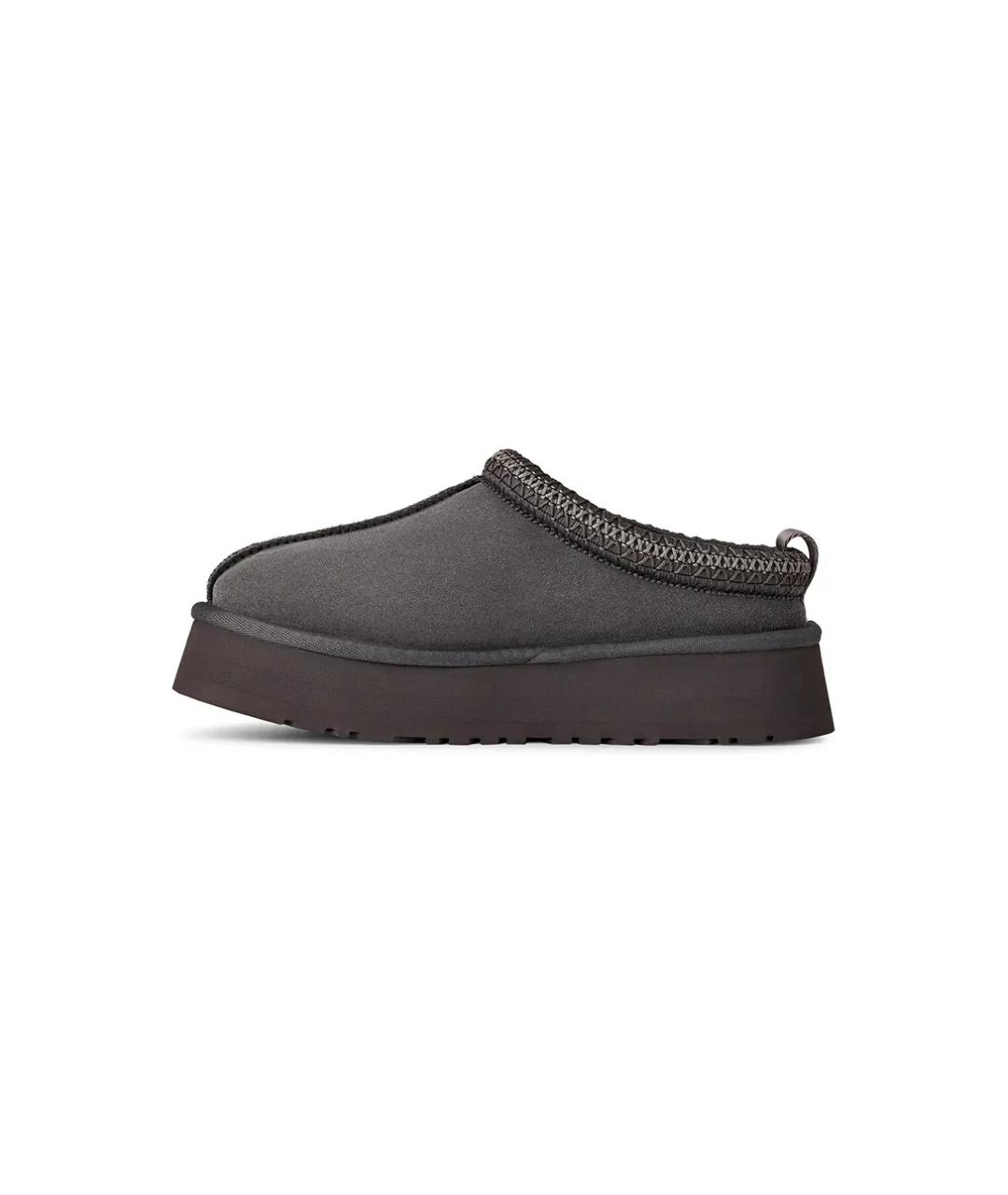 UGG Серые кожаные сабо, фото 4