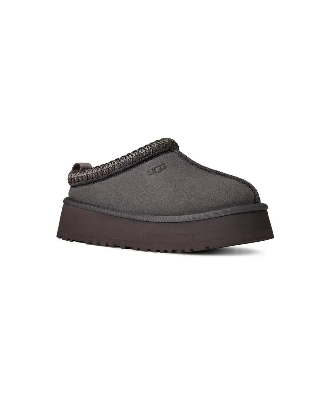 UGG Серые кожаные сабо, фото 2