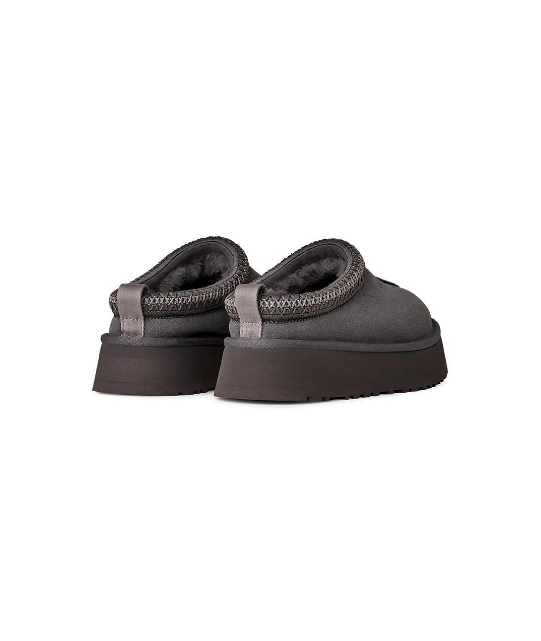 UGG Серые кожаные сабо, фото 3