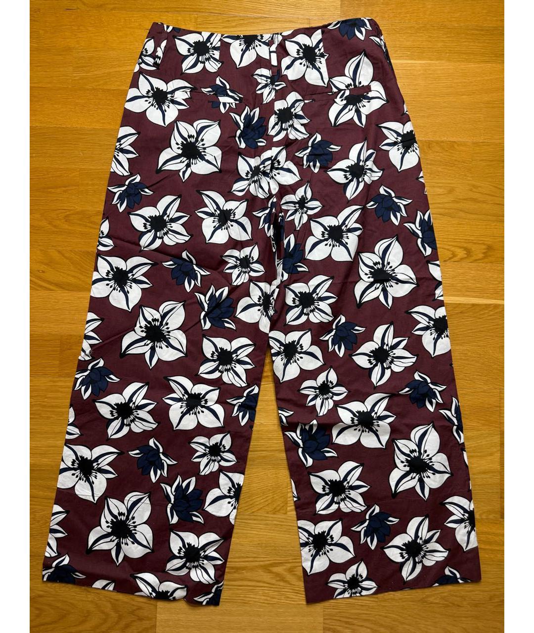 'S MAX MARA Мульти хлопковые кюлоты, фото 2