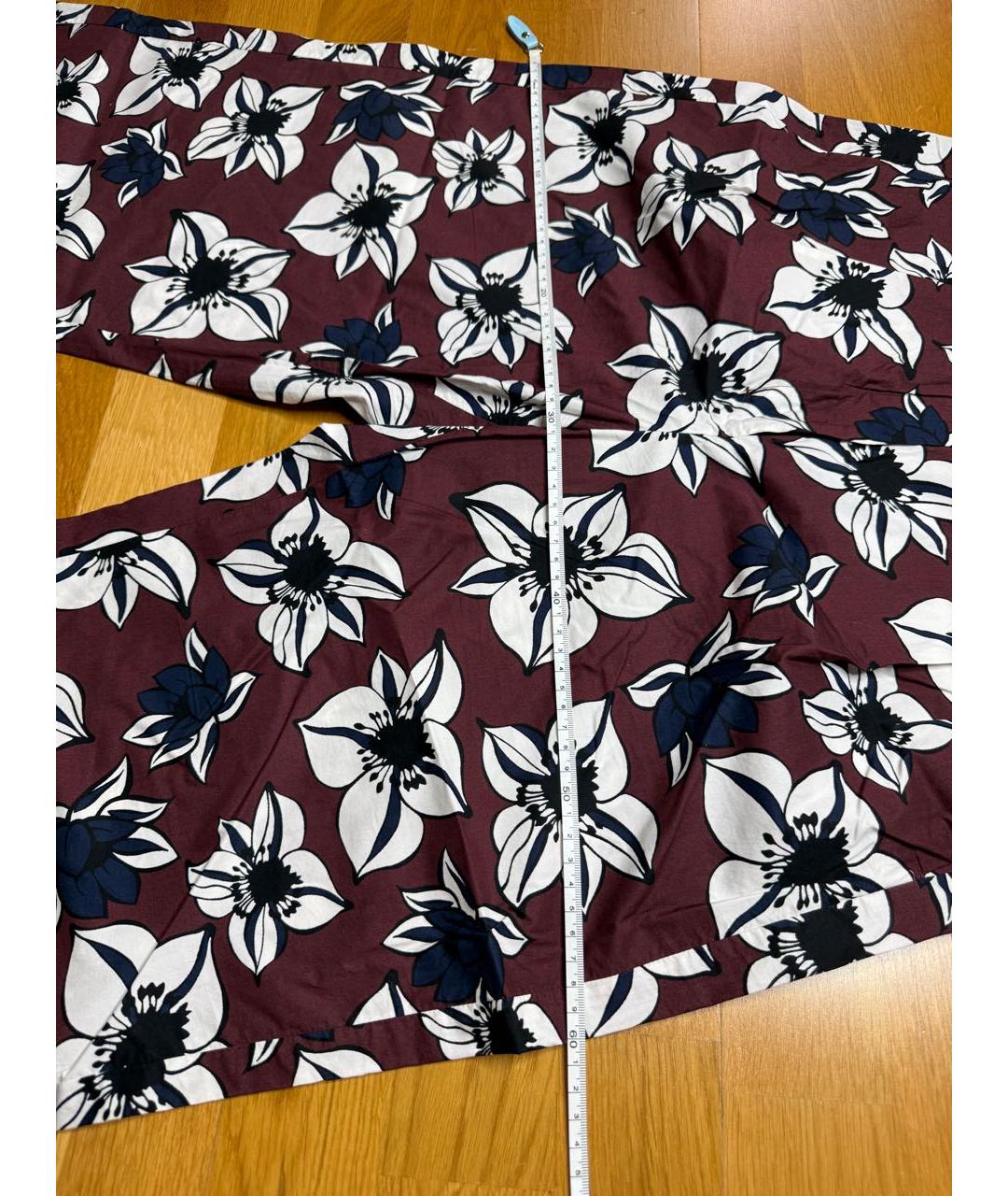 'S MAX MARA Мульти хлопковые кюлоты, фото 7